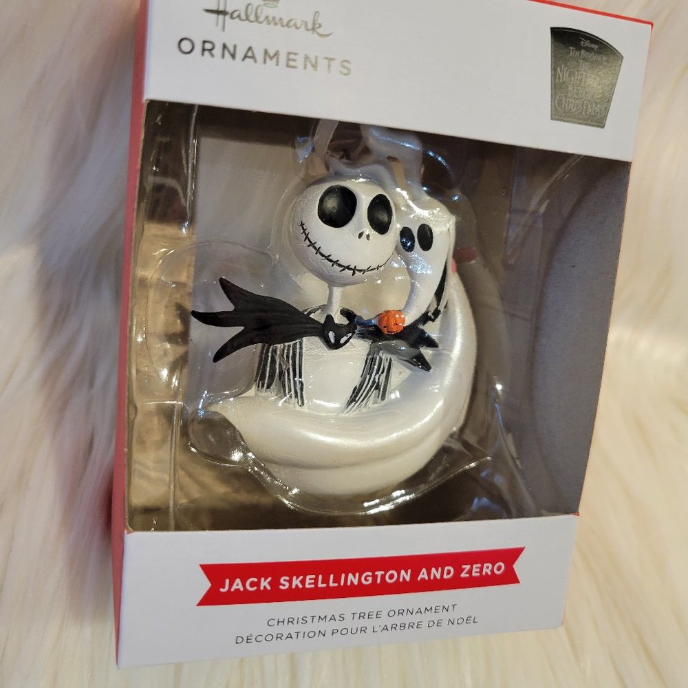 Hallmark Nightmare Before Christmas Jack & Zero Ornament